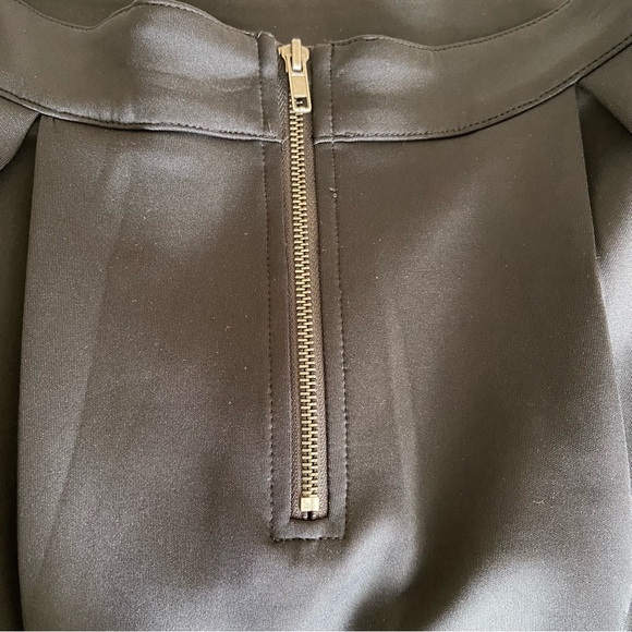 High Waisted Black Pleated Skirt (Bethany Mota) - Picture 3 of 6